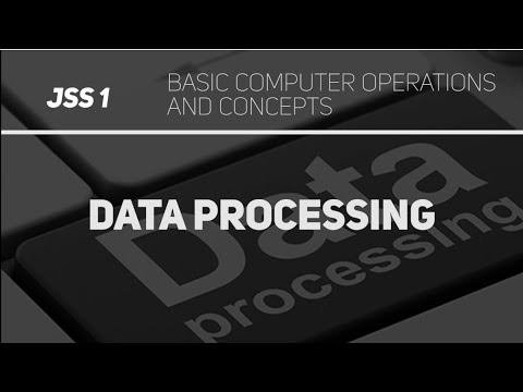 Các bước chính trong Xử lý Processing